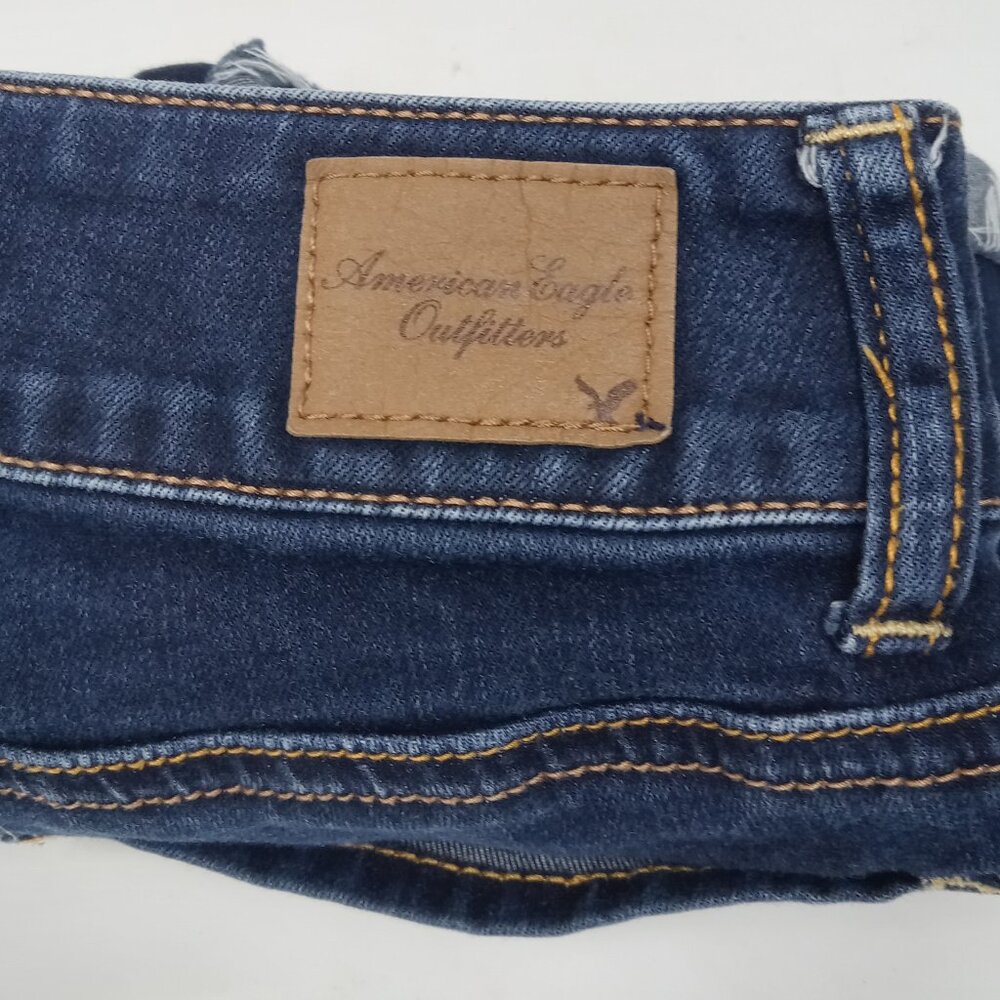 American Eagle Artist Super Stretch Denim Shorts Size 00 - Picture 5 of 8